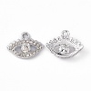 Alloy Rhinestone Pendants PALLOY-P287-06P-2