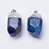 Natural Lapis Lazuli Pendants G-G681-13-1