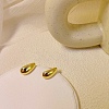 Teardrop Alloy Stud Earrings WG64463-22-1