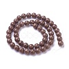 Natural Mashan Jade Beads Strands G-I227-01-8mm-A30-2