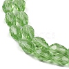 Transparent Glass Beads Strands EGLA-N013-T8mm-D13-3