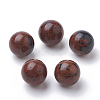 Natural Mahogany Obsidian Beads G-S289-04-12mm-1