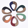 Resin & Walnut Wood Pendants RESI-R427-01-1