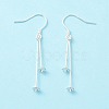 925 Sterling Silver Earring Hooks STER-P047-05S-3