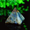 Natural Labradorite Pyramid Figurines PW-WG65243-01-4