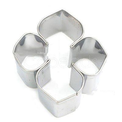 Tarnish Resistant 304 Stainless Steel Cookie Cutters DIY-E012-77-1