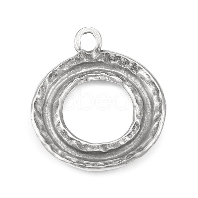 Non-Tarnish 304 Stainless Steel Pendants STAS-F287-20P-1