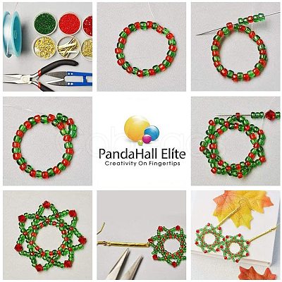 Glass Seed Beads SEED-PH0012-21-1