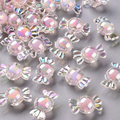 Transparent Acrylic Beads TACR-S152-03B-SS2112-1