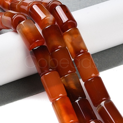 Natural Red Agate Beads Strands G-NH0019-A03-04-1