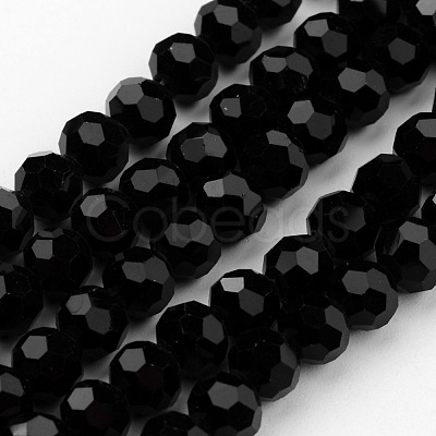 Transparent Glass Bead Strands X-GLAA-G013-6mm-71-1