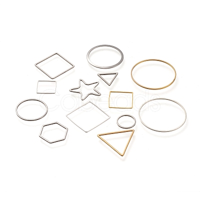 Brass Linking Rings KK-XCP0001-13-1