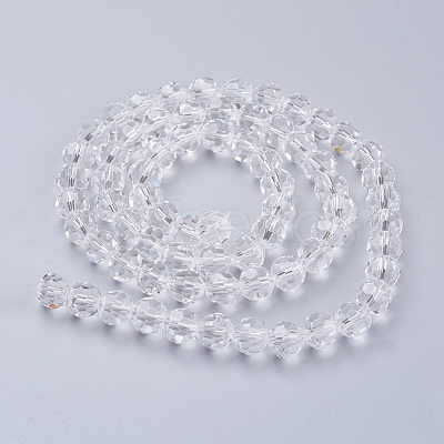 Glass Beads Strands EGLA-J042-8mm-12-1