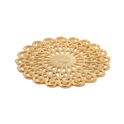 Brass Filigree Joiners FIND-TAC0002-037G-1