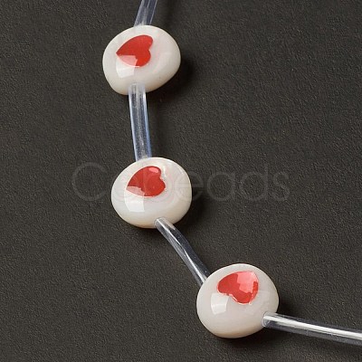 Natural Freshwater Shell Beads Strands BSHE-B005-13B-1