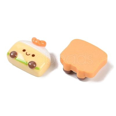 Opaque Resin Imitaiton Food Decoden Cabochons CRES-M036-11-1