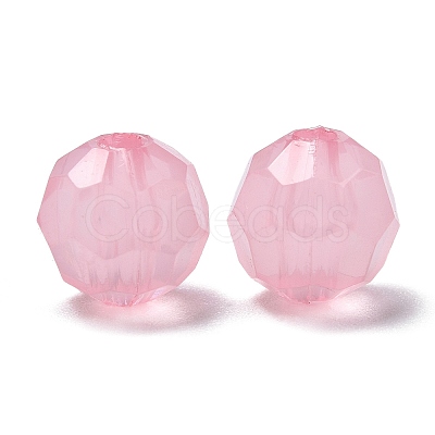 Transparent Acrylic Beads X-DB8MM04-1