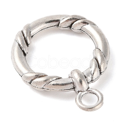 Tibetan Style Alloy Tggle Clasps FIND-C060-055A-AS-1