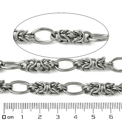 Tarnish Resistant 304 Stainless Steel Chains CHS-Q005-03P-1