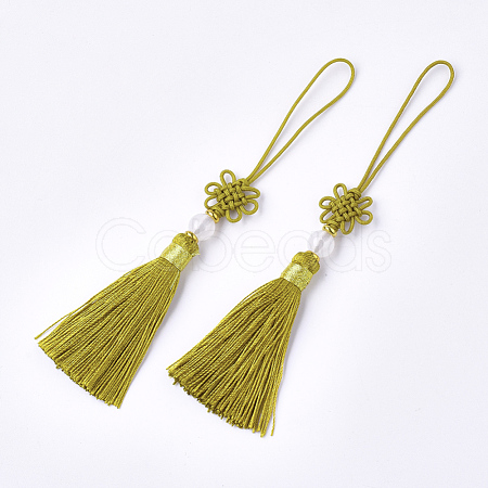 Polyester Tassel Big Pendant Decorations FIND-S297-10-1