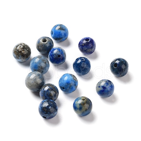 Natural Lapis Lazuli Beads G-K311-02A-6MM-1