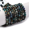 Natural Chrysocolla Beads Strands G-A235-A05-01-1