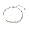Mixed Natural Gemstone Beaded Bracelets BJEW-JB06384-3