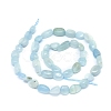 Natural Aquamarine Beads Strands G-D0004-A02-04-3