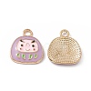 Alloy Enamel Pendants ENAM-H039-04G-2