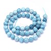 Natural Gemstone Beads Strands G-L367-01-6mm-3