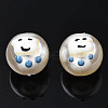 ABS Plastic Imitation Pearl Beads KY-N015-109-3