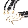 3Pcs 3 Style 304 Stainless Steel Corss Pendant Necklaces Set NJEW-JN04071-7