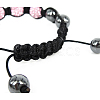 Fashion Braided Beaded Bracelets X-BJEW-N138-240-3