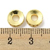 Brass Cubic Zirconia Spacer Beads KK-L215-004C-G04-2