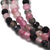 Natural Tourmaline Beads Strands G-P500-01A-01-2