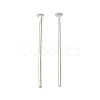 Brass Flat Head Pins X-KK-H446-02P-1
