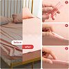 CHGCRAFT 36Pcs 3 Colors Transparent ABS Plastic Bed Sheet Grippers KY-CA0001-36-6