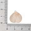 Iron Etched Metal Embellishments Pendants IFIN-Z003-01KCG-3