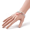 Glass Seed Beads Stretch Bracelet Sets BJEW-JB08955-3
