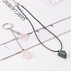 22Pcs 11 Styles Natural Gemstone Pendants X1-G-LS0002-12-6