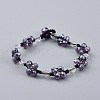 Handmade Glass Beads Bracelets BJEW-JB04673-02-1