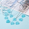 Autumn Theme Transparent Frosted Acrylic Pendants X-PAF002Y-27-6