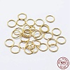 925 Sterling Silver Open Jump Rings STER-F036-02G-0.7x5mm-1