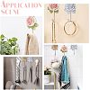 Nbeads 3Pcs 3 Colors Resin Rose Hook Hangers AJEW-NB0003-71-7