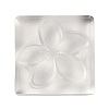 5-Petal Flower Silicone Clear Stamps with Acrylic Blocks DIY-G121-07A-2