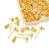30Pcs Brass Stud Earring Findings KK-FS0001-13-3