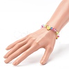 Transparent Acrylic Beaded Stretch Kids Bracelets BJEW-JB06316-4