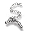 Tarnish Resistant 304 Stainless Steel Curb Chain Extender STAS-K195-29P-013-1