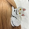 PVC Plastic Claw Hair Clips PW-WG95411-06-1