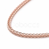 925 Sterling Silver Wheat Chains Necklace for Women STER-I021-04RG-2